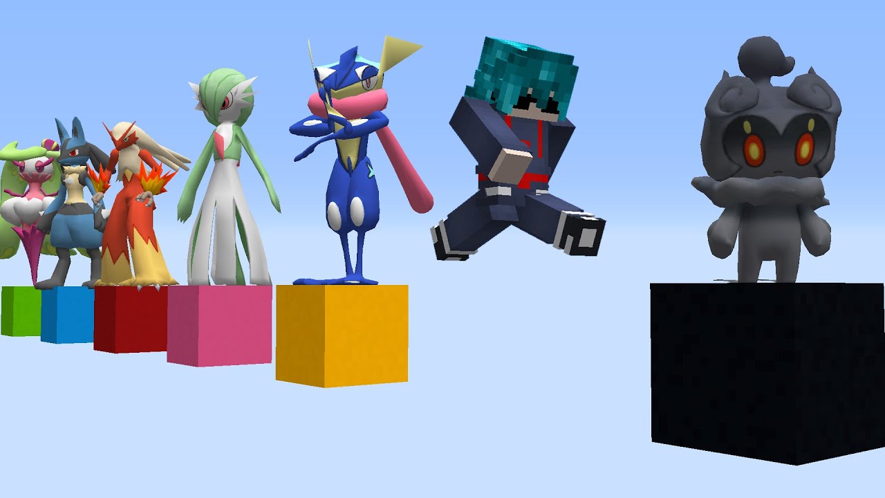 Acerte o Pulo e Ganhe o Pokémon no Minecraft Pixelmon