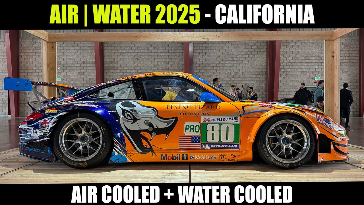 AIR|WATER SHOW 2025 California Porsche Only Event Coverage!