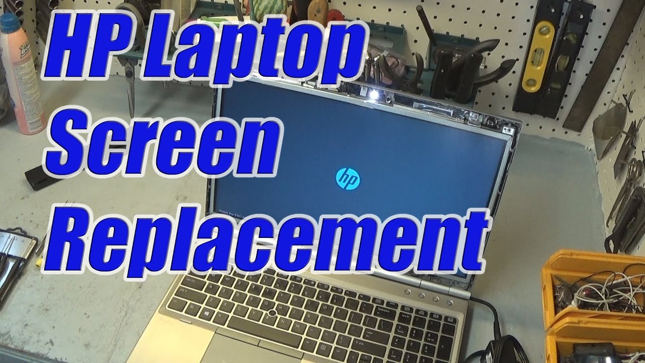 HP Elitebook 8570 Laptop Screen Removal and Replacement