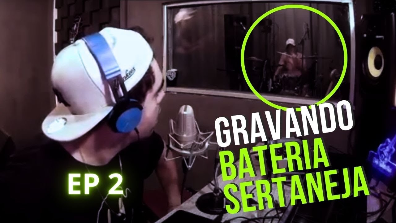 GRAVANDO BATERIA SERTANEJA PARTE 2/8