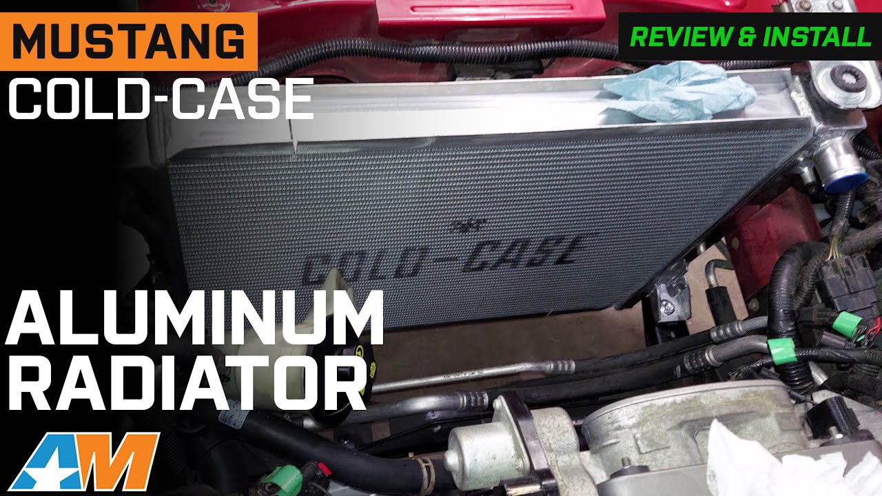 2005-2014 Mustang COLD-CASE Radiators Aluminum Performance Radiator Review & Install
