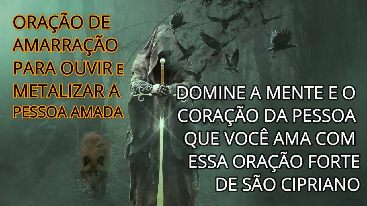 Oração de São Cipriano feitiço forte para dominar alguém