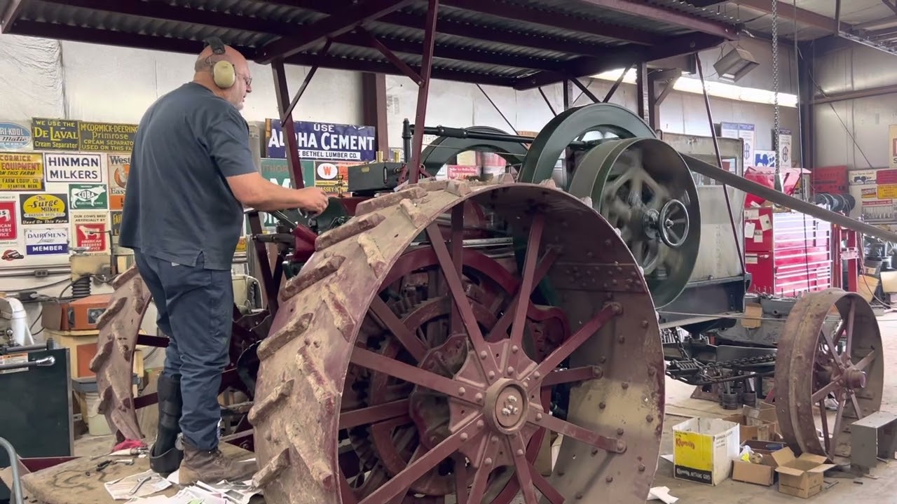 1912 IHC 25 HP Type D Titan First Noise In Nearly 100 Years