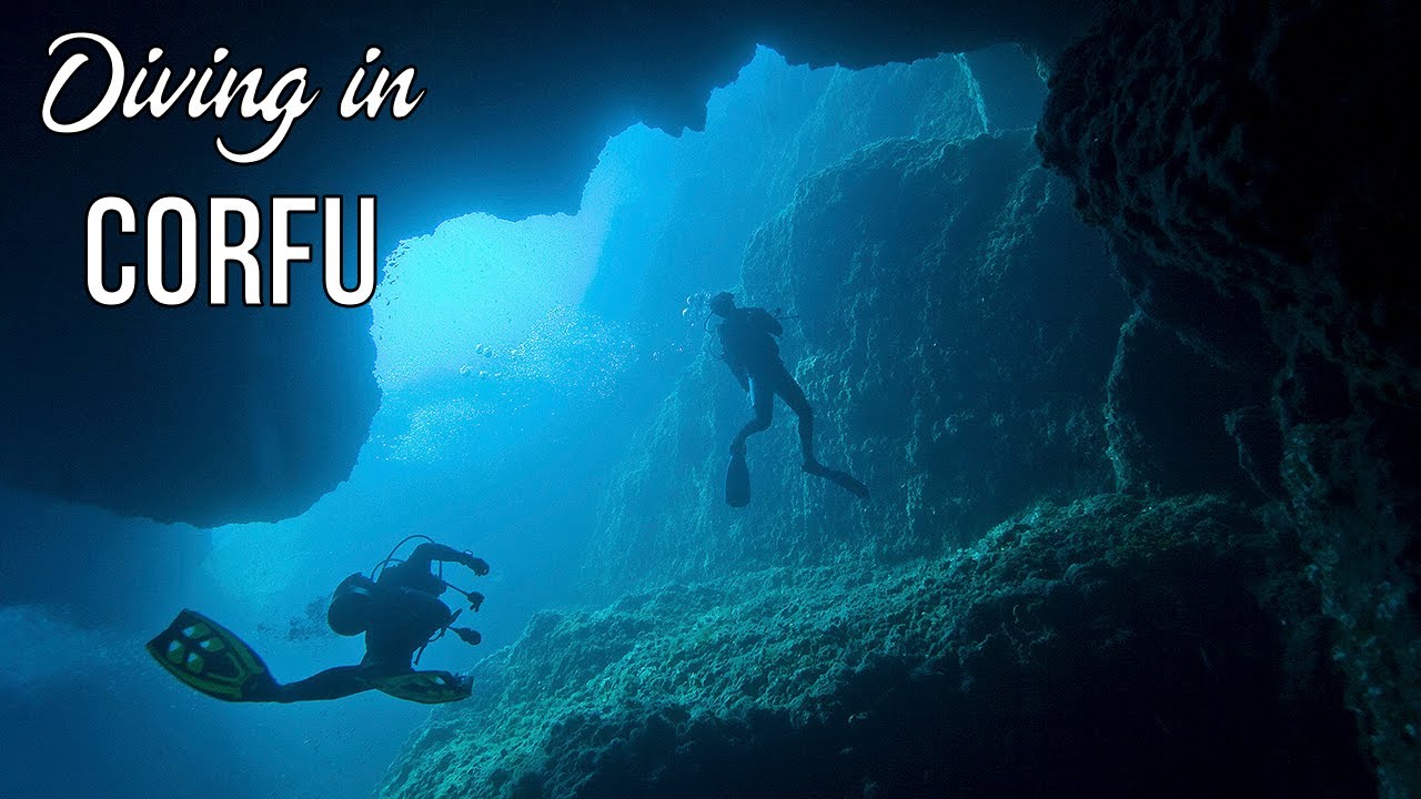 Diving in Corfu Island, Greece