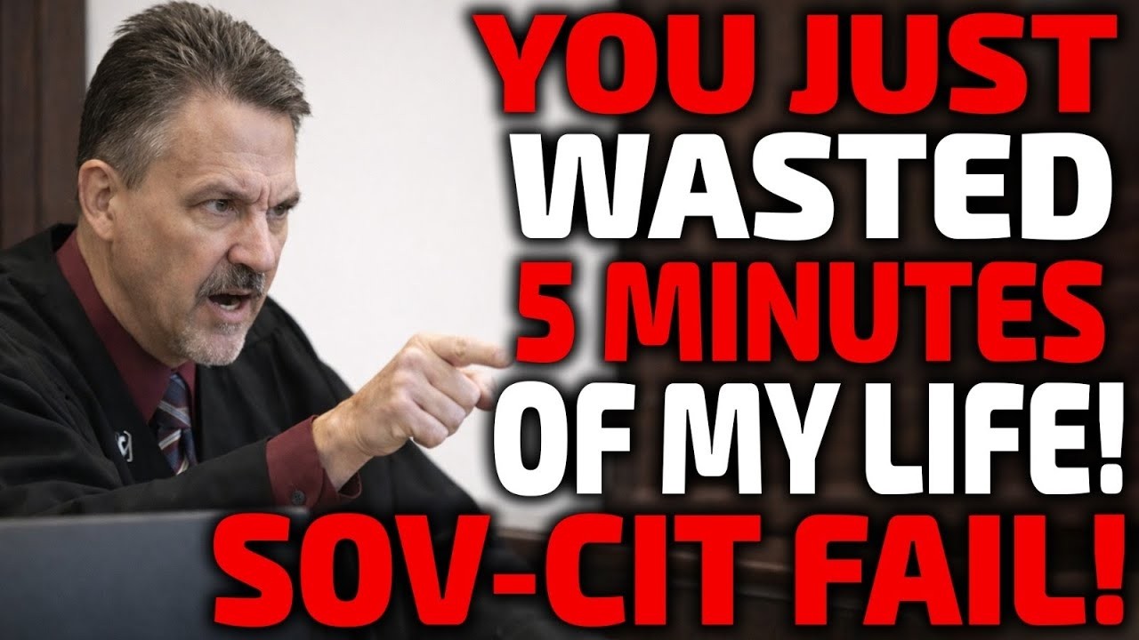 STRICTEST Judge On YouTube SHUTS DOWN Sovereign Citizen's Right To Travel!!!