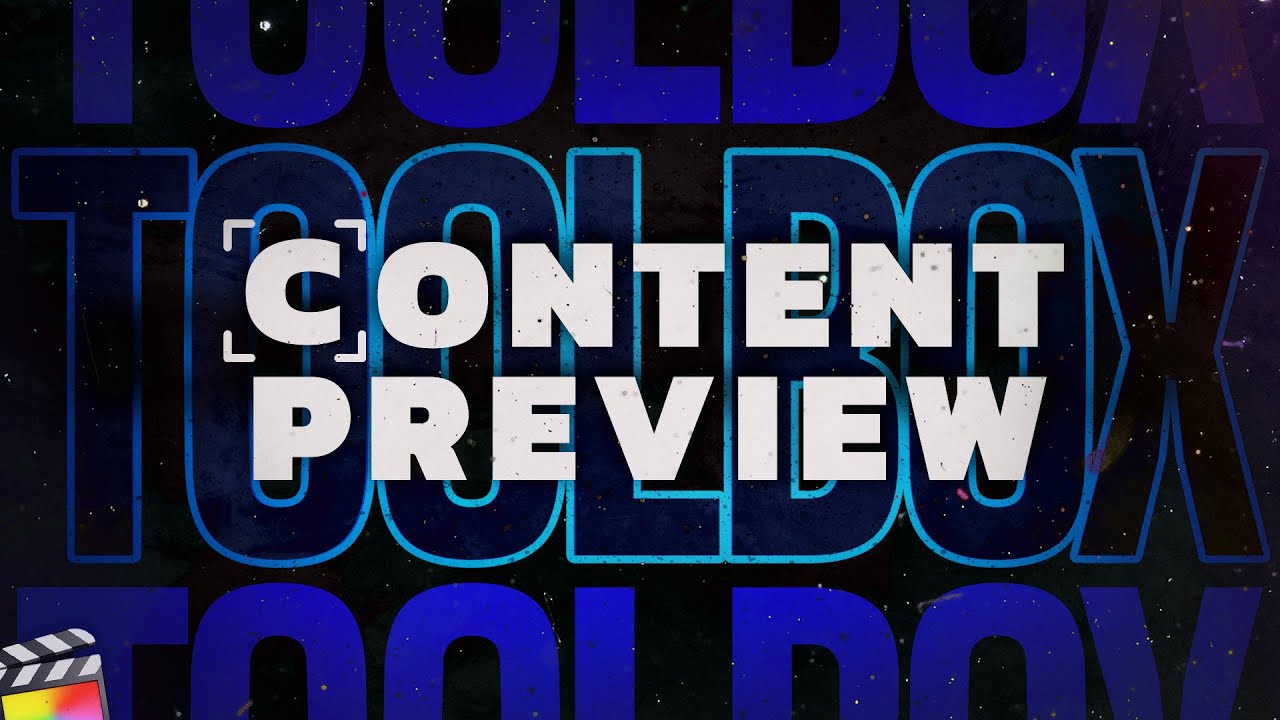 Content Preview of Text Toolbox for Final Cut Pro