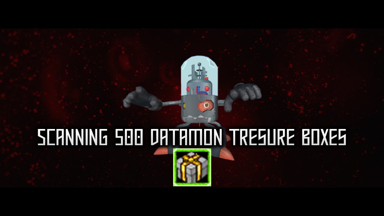 DMO - Scanning 500 Datamon Treasure Boxes