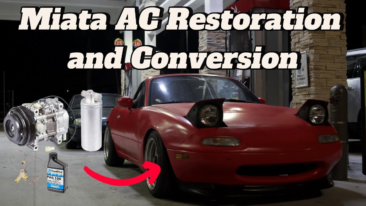 Miata AC R134 Conversion