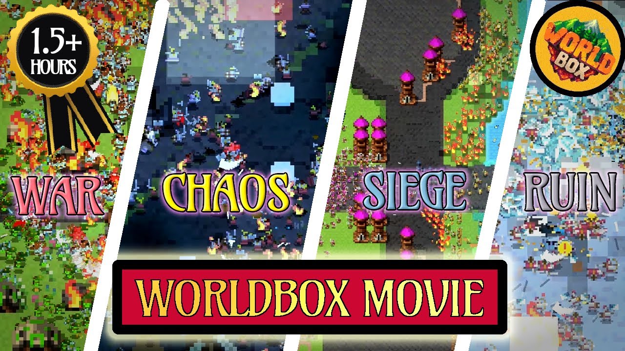 1.5+ HOURS OF WORLDBOX STORY | THE WAR FOR THE CROWN [FULL MOVIE]