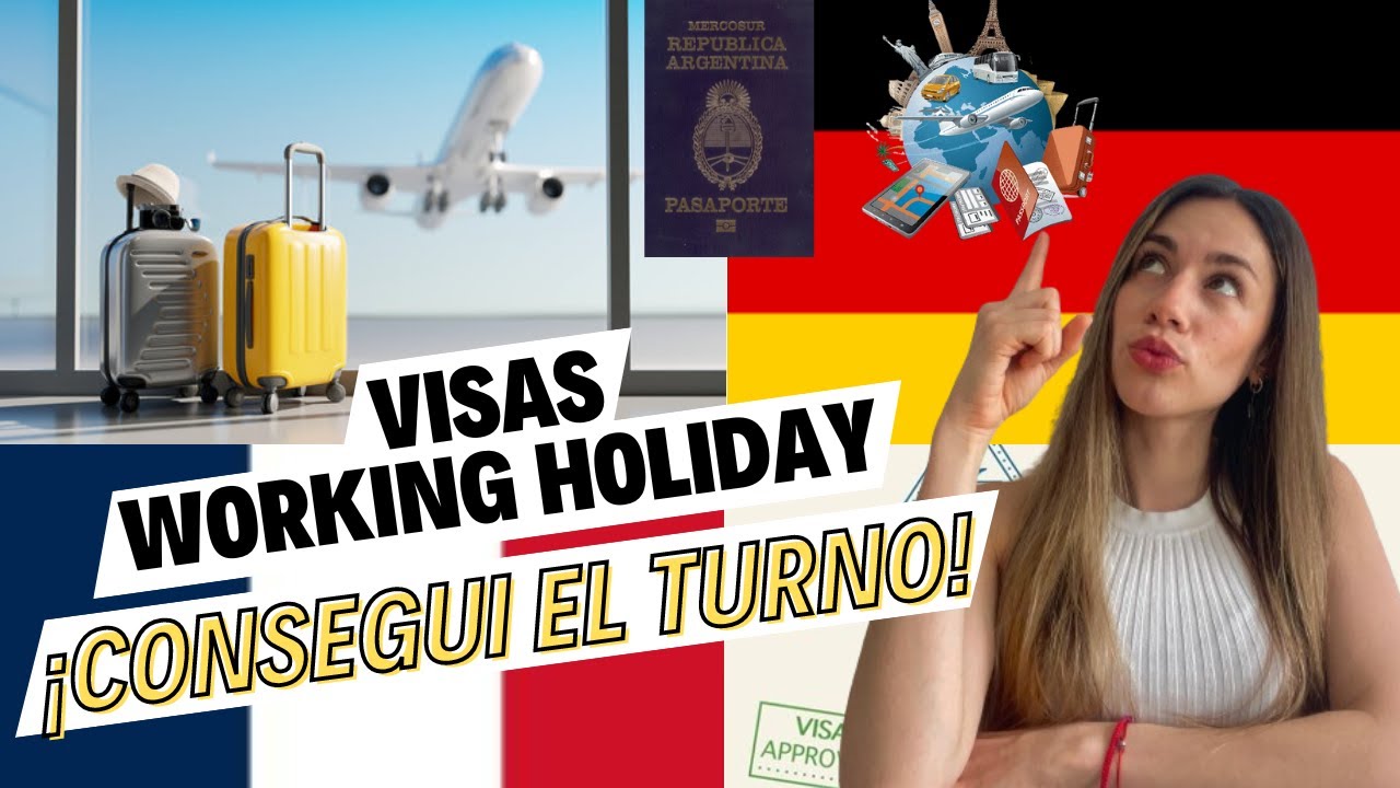 ¿Cómo conseguir el turno para la visa Working Holiday? 🇫🇷🇩🇪 ¡Mi experiencia personal! ✈️🌍