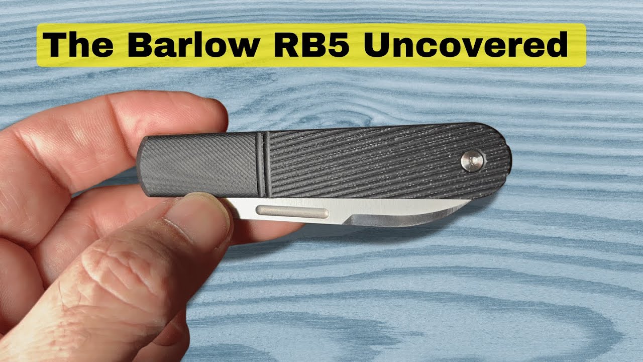 Underneath the surface of the Real Steel Barlow RB5. Travelling knife series #edc #barlow
