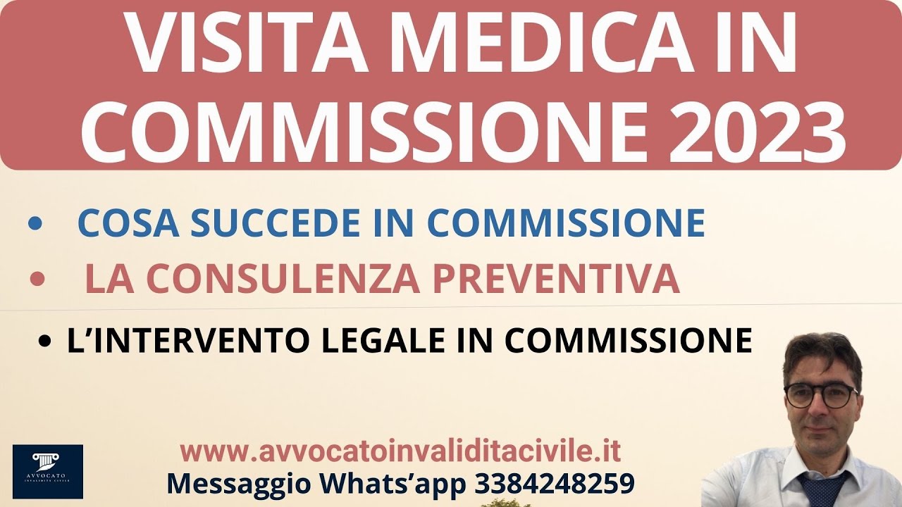 VISITA MEDICA IN COMMISSIONE NEL 2023. #handicap #disabilità #invalidità