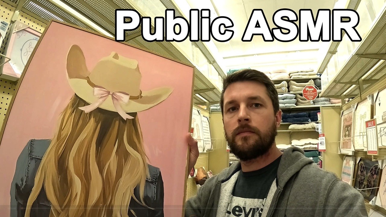 Public ASMR in Hobby Lobby