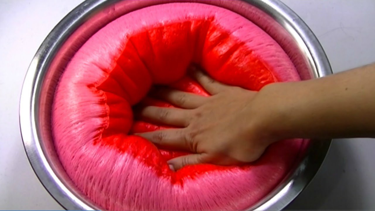 Satisfying Slime Video DIY Making Dried Fluffy Slime, Super Puffy!!!