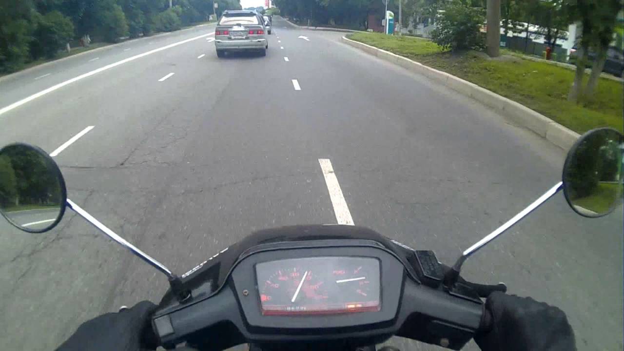 Покатушка на Аддике - Suzuki Address V100