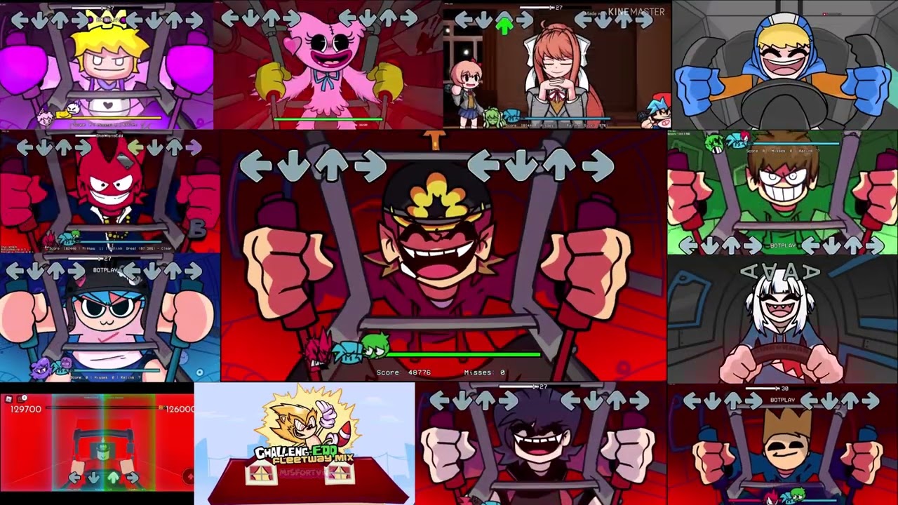 FNF Challeng Edd End Mix But its A Mashup V3