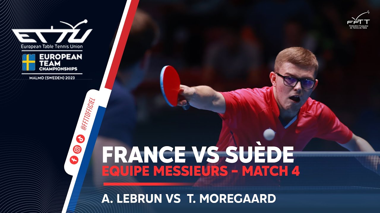 Alexis LEBRUN vs Truls MOREGAARD | France-Suède | Malmö 2023