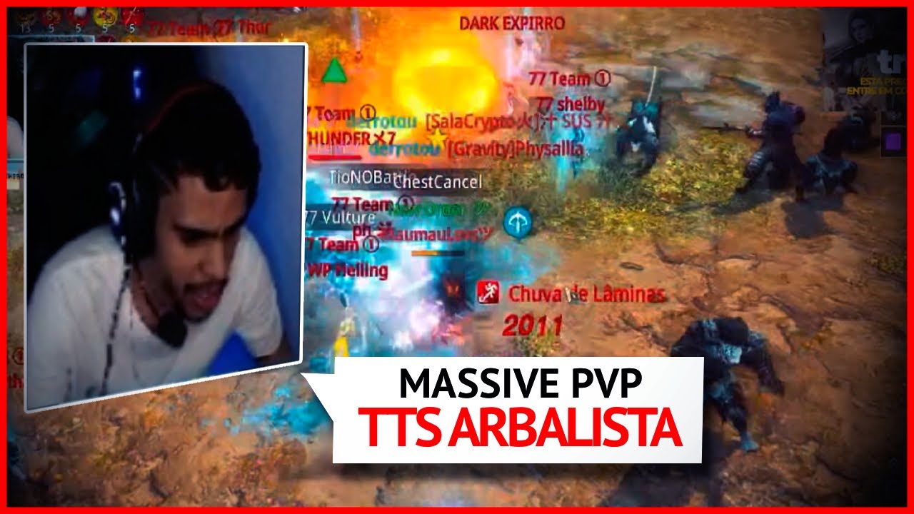 OLD TTS DE ARBALISTA | MASSIVE PVP NO PICO | ERA SO PRA SER UM X1 - MIR4