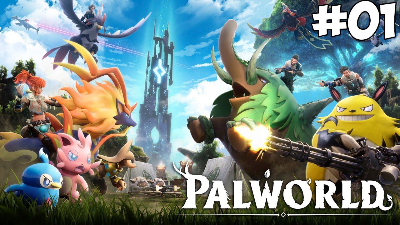 COMEÇANDO MINHA JORNADA NO SURVIVAL MAIS HYPADO!!  ep.01 - PALWORLD