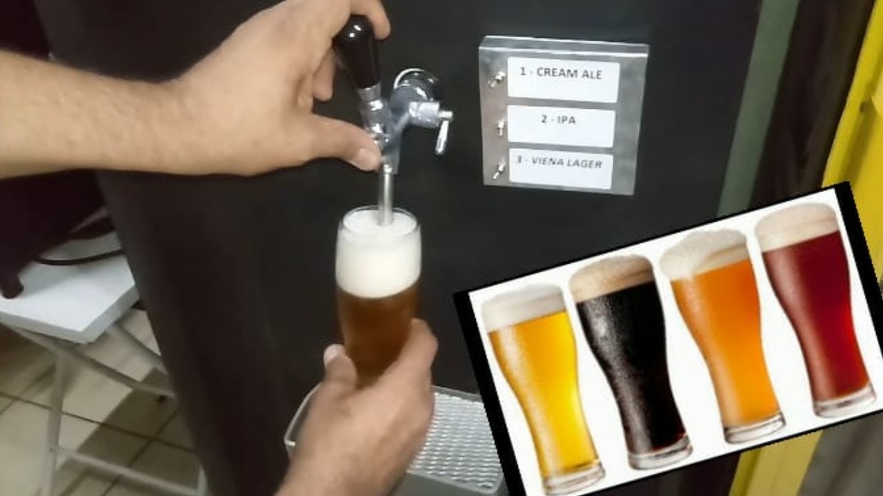 Como tirar varios estilos de cerveja na mesma torneira...