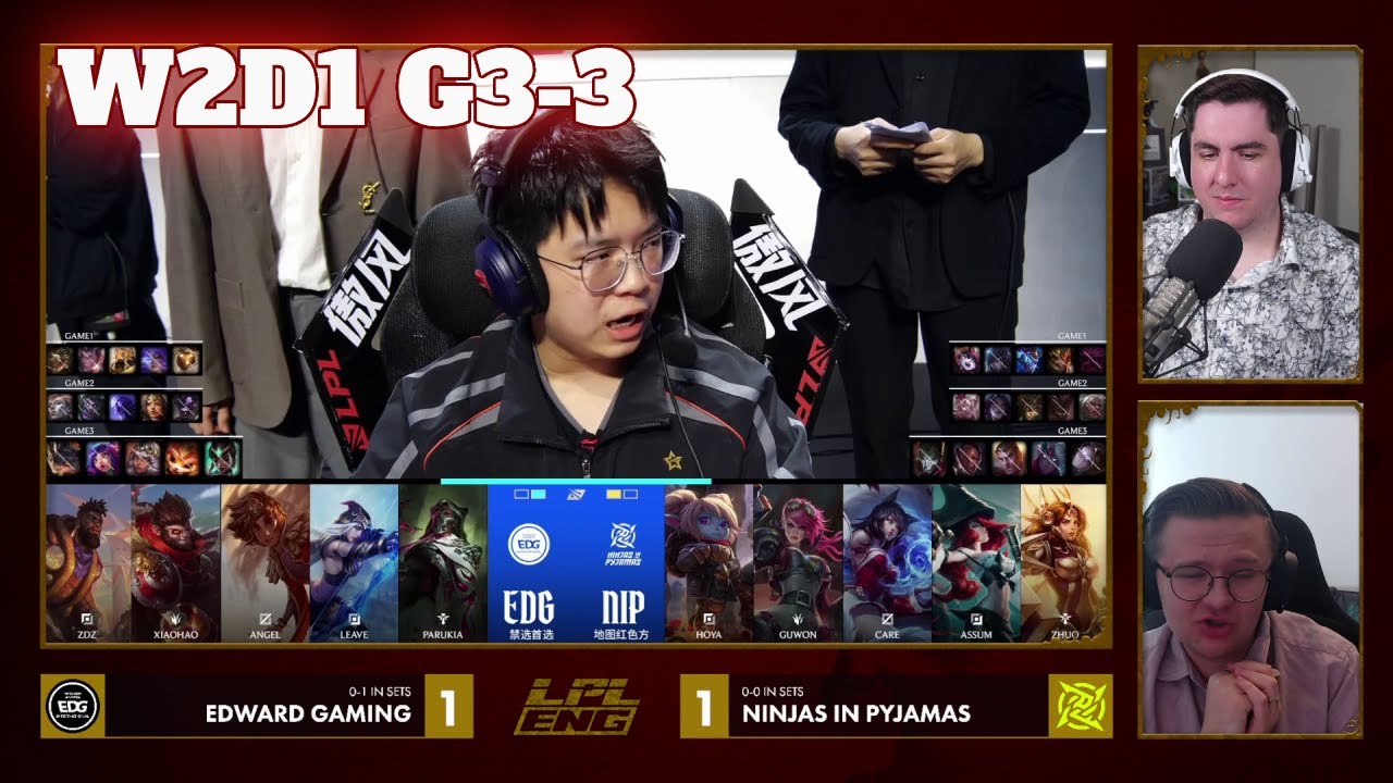 NIP vs EDG - Game 3 | Week 2 Day 1 LPL Winter 2026 Split 1 | Ninjas in Pyjamas vs Edward Gaming G3
