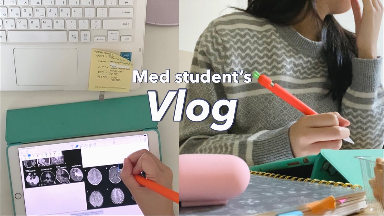 Eng) 의대생 Vlog: 본과1학년 소아과 시험 전 72시간, 가장 즐거웠던 시험기간 | 공부자극 👶🏻 Korean med student's vlog