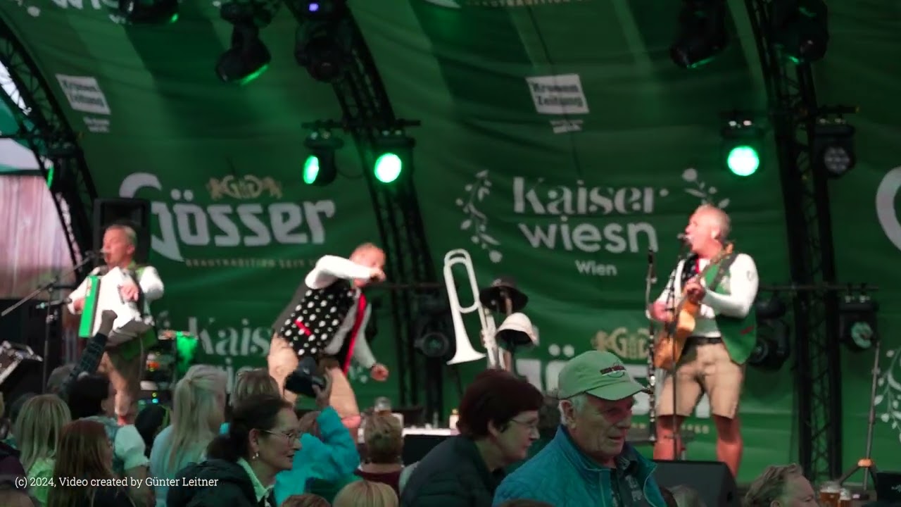 👉 Die Edlseer - Medley, auf der Wiener Kaiser Wiesn im Gösser Zelt