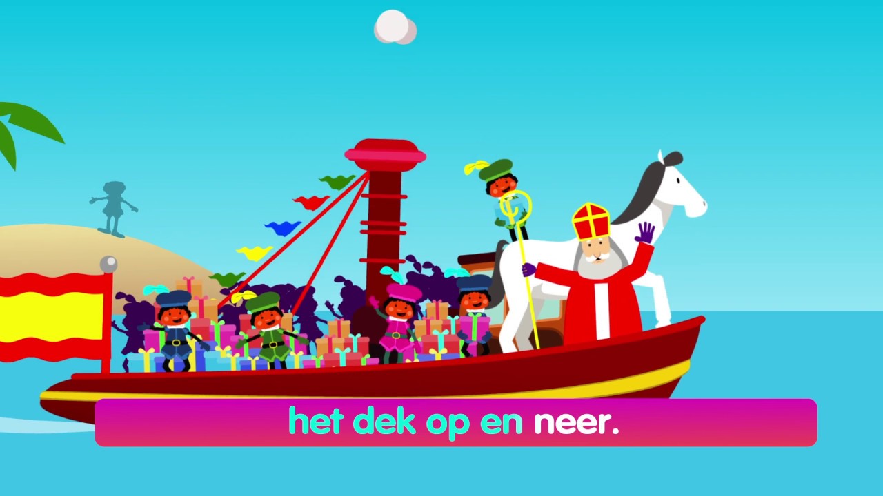 Sinterklaasliedjes - Zie Ginds Kom De Stoomboot