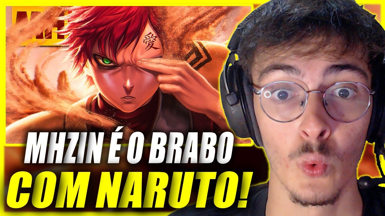 CALVO REAGE ao MHRAP -  Tipo Gaara ⌛ | Kazekage | (Naruto)