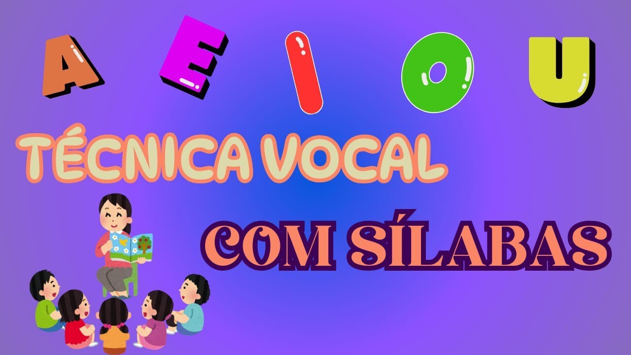 ALFABETIZAÇÃO COM MUSICALIZAÇÃO| AQUECIMENTO VOCAL PARA CRIANÇAS| SÍLABAS COM LETRAS B, D E VOGAIS!