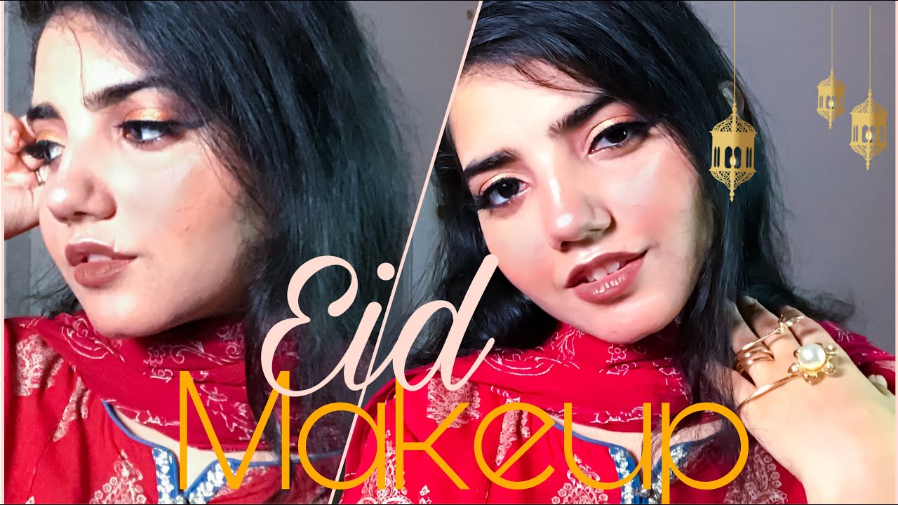 Soft glam Eid makeup look