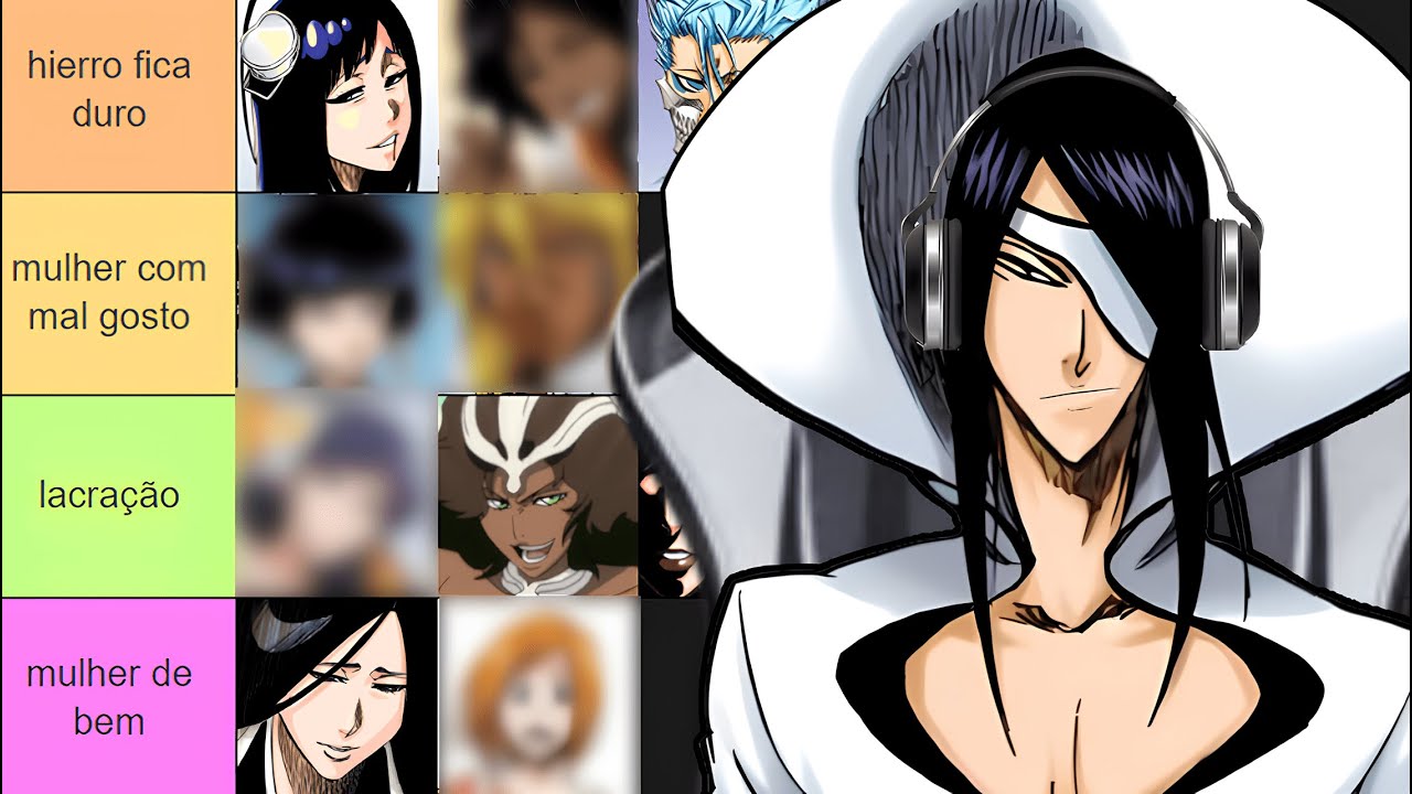 NNOITRA FAZENDO TIER LIST DAS MULHERES DE BLEACH