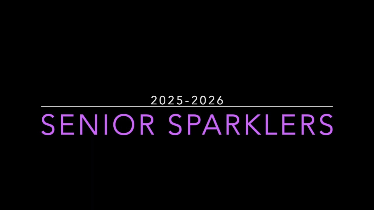 Senior Sparklers 2025-2026