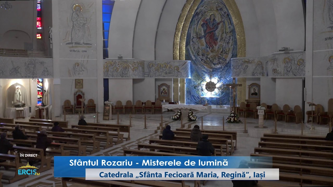 Iași (catedrală): Sfânta Liturghie și Sfântul Rozariu în direct (joi, 22 ianuarie 2026)
