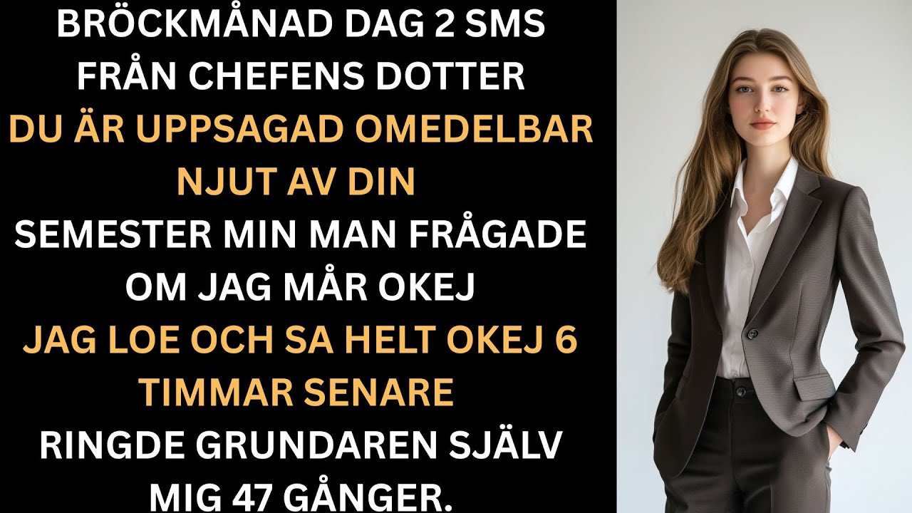 Chefens dotter sparkade mig på smekmånaden tills hennes mamma såg sanningen