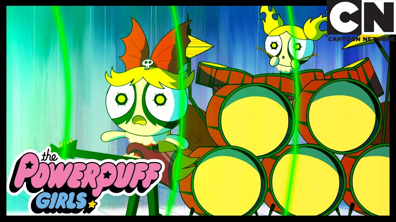 Docinho vs. ELE numa Batalha de Rock! | As Meninas Superpoderosas | Cartoon Network 🇧🇷