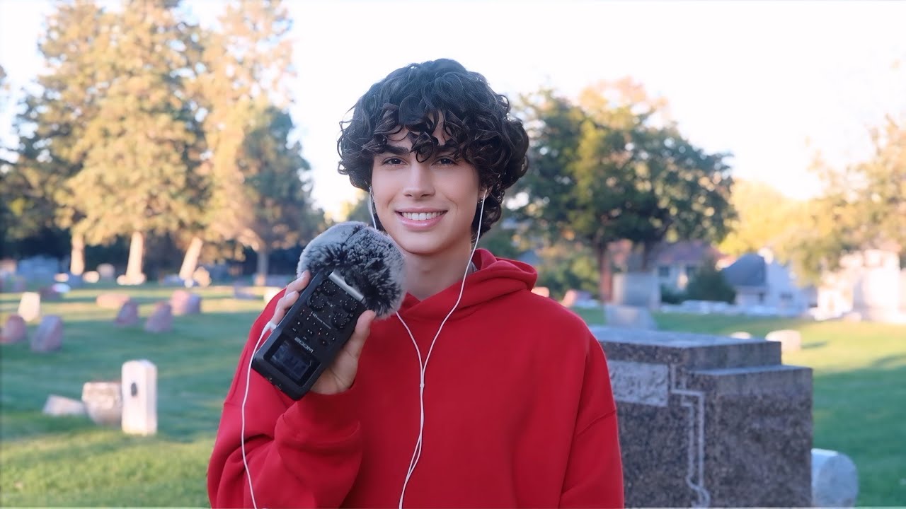 ASMR in The Graveyard 🪦
