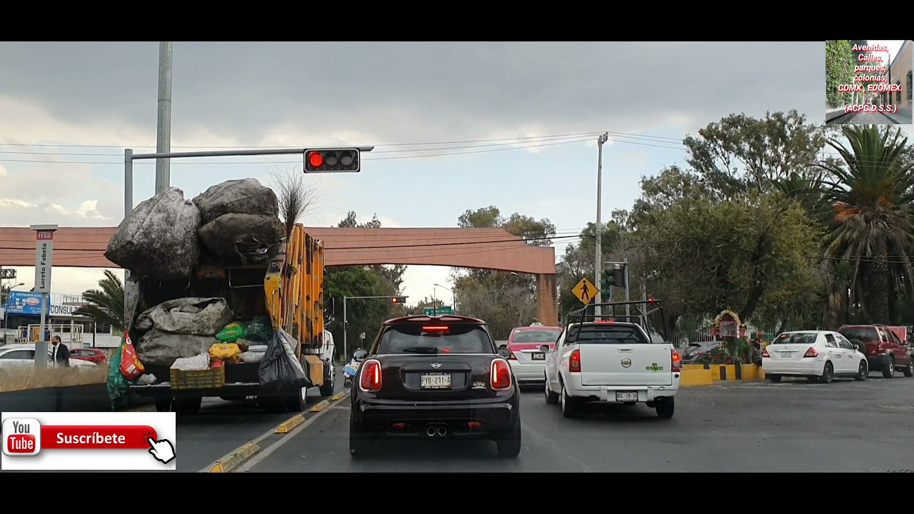 Cruzando el Pueblo de San Juan de Aragon por la Avenida del mismo nombre CIUDAD DE MEXICO,Metrobus