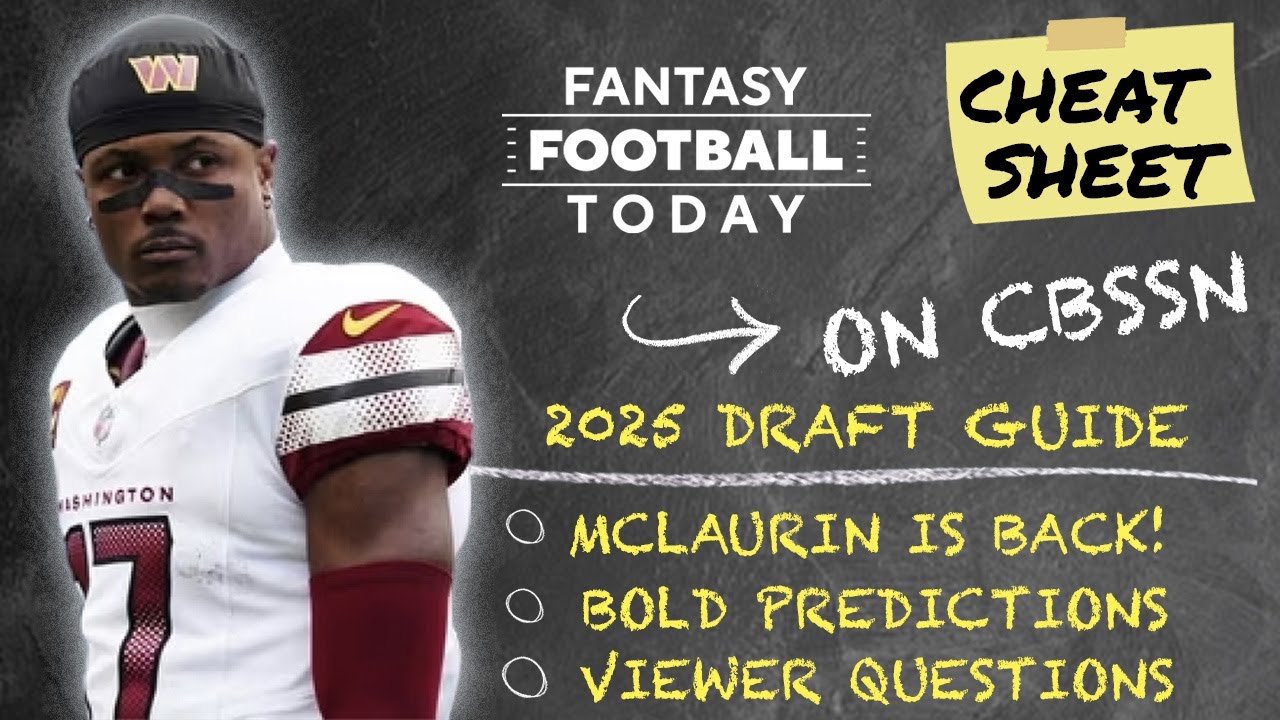 Terry McLaurin signs new deal with Commanders + Bold Predictions! | 2025 Fantasy Football Advice