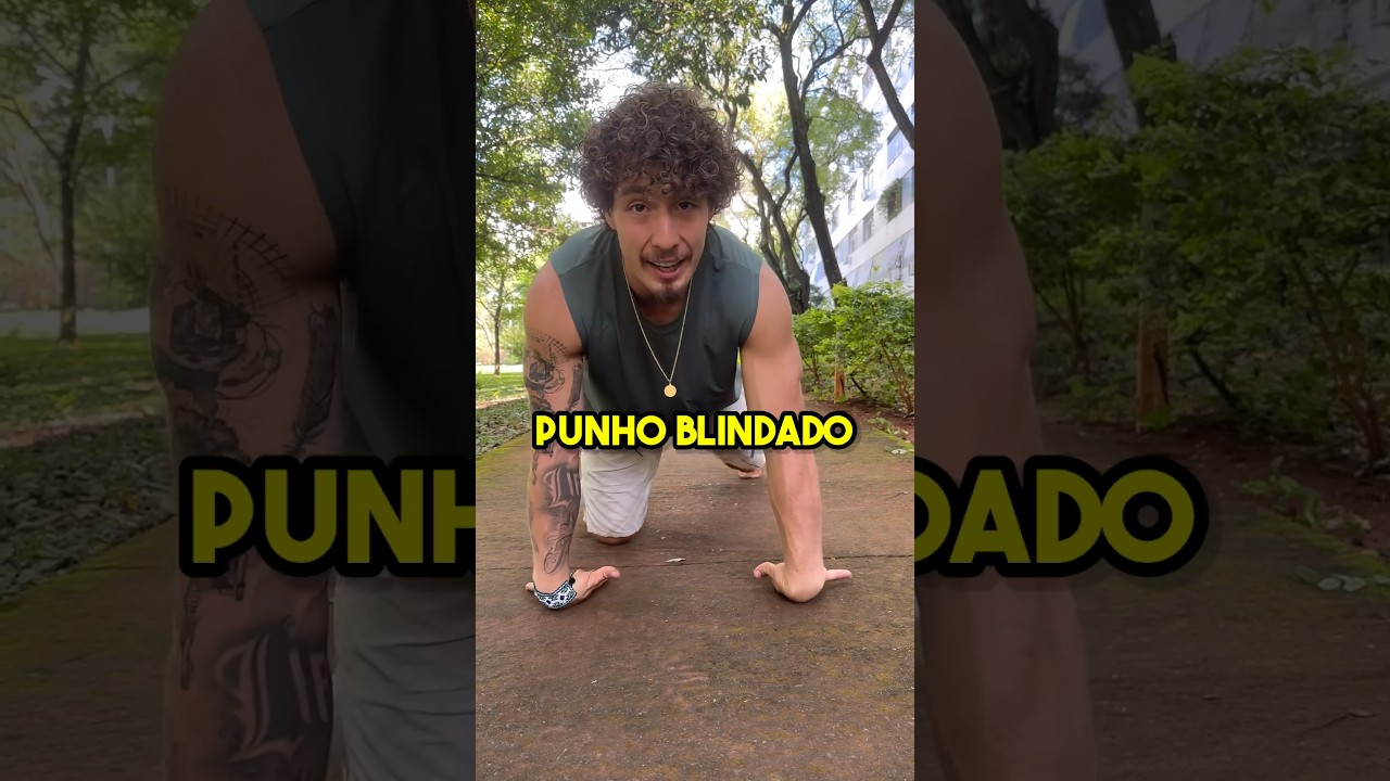 Colocar a mão no chão é chave para ter um punho mais forte e saudável 👊🏼🍃 