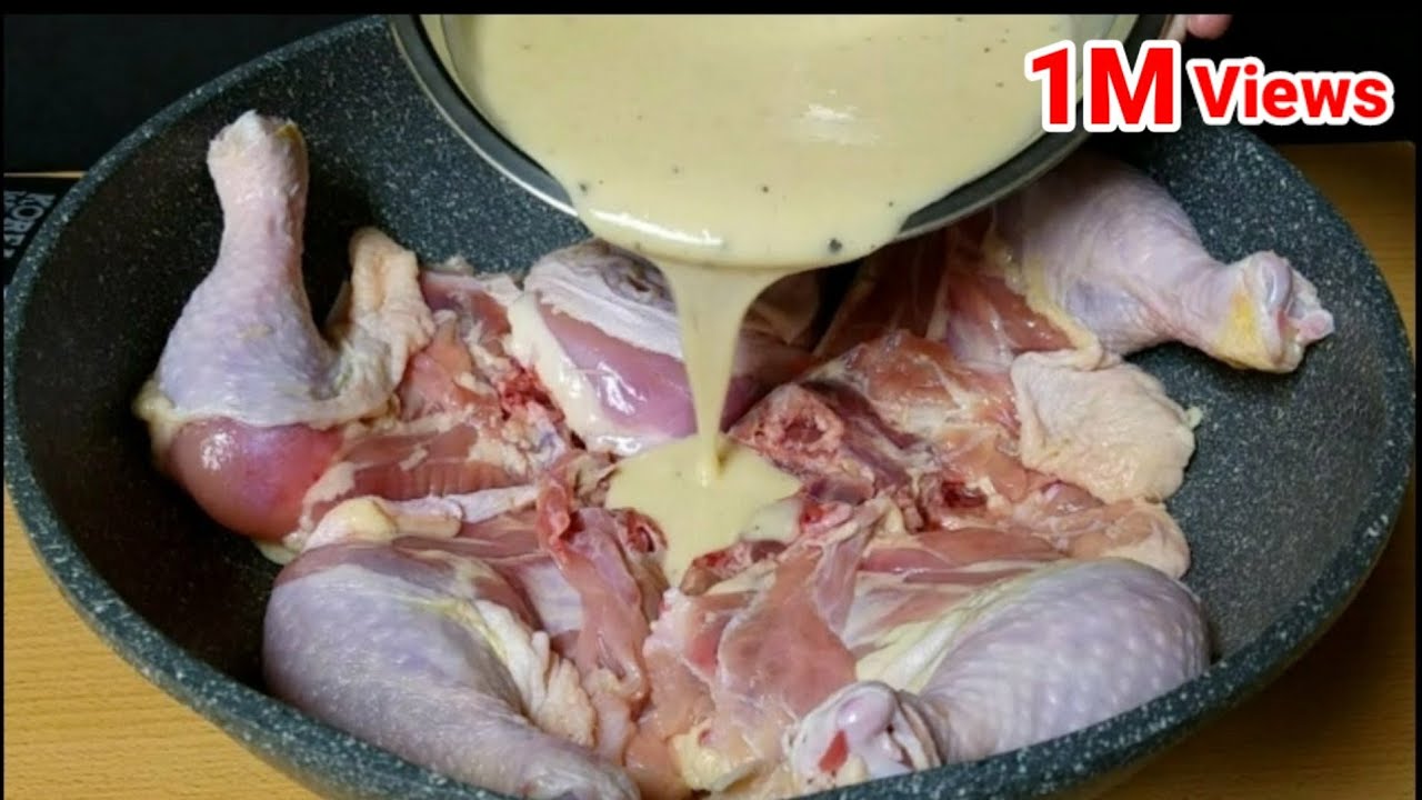 Ang Sikreto sa Masarap na Fried Chicken! Kailangan mo magsaing ng madami kapag ito niluto mo!