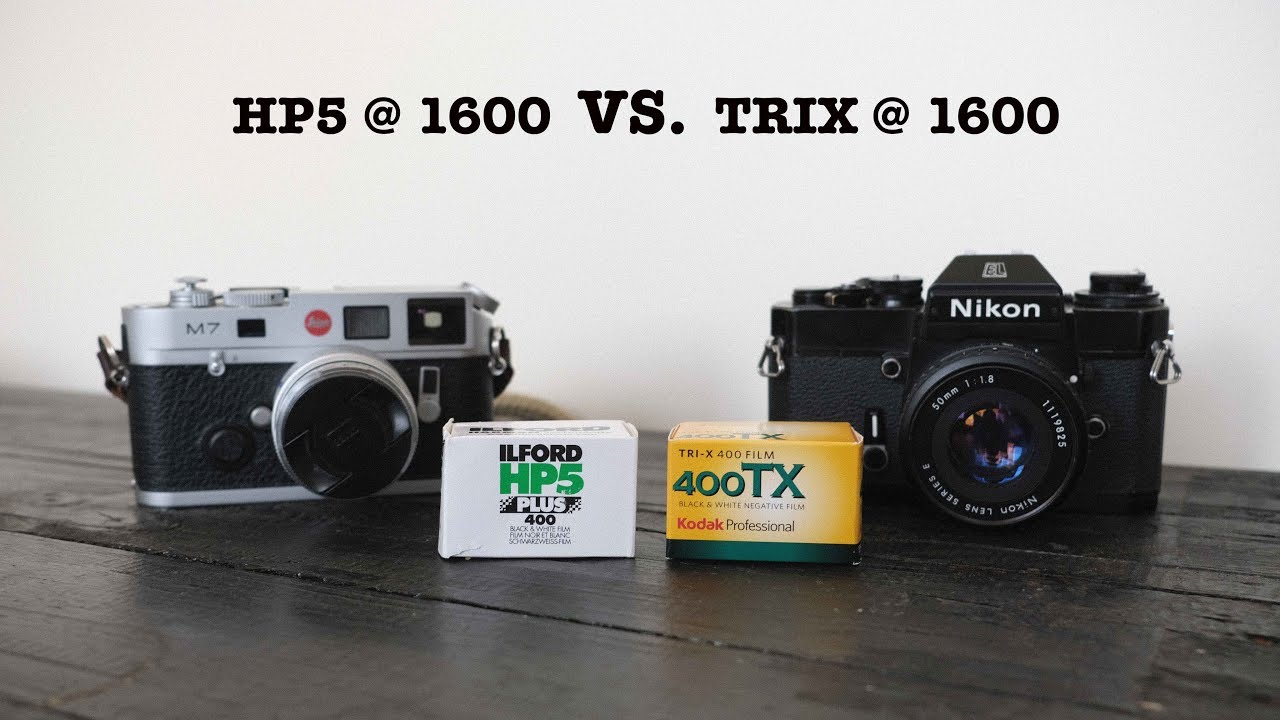 HP5 at 1600 vs TRIX at 1600