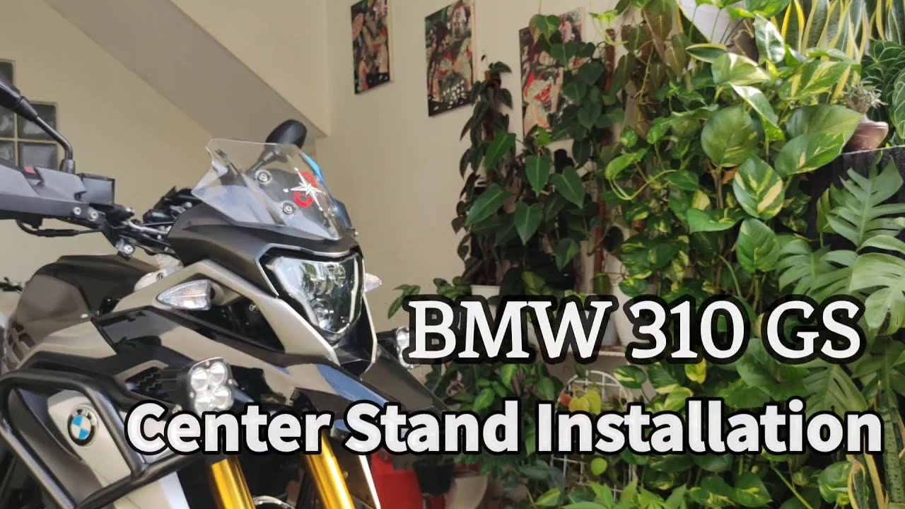 BMW G310 GS CENTER STAND INSTALLATION