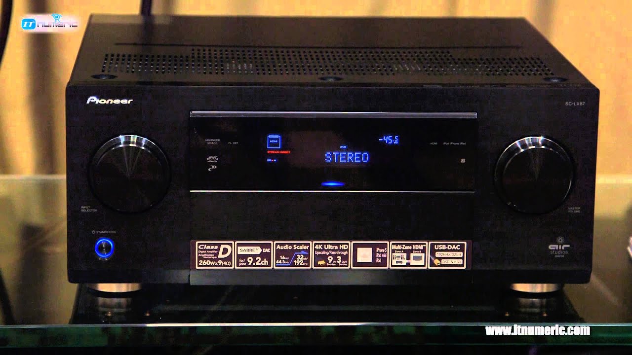 Pioneer SC-LX87-S - Amplificateur audio-vidéo 9.2