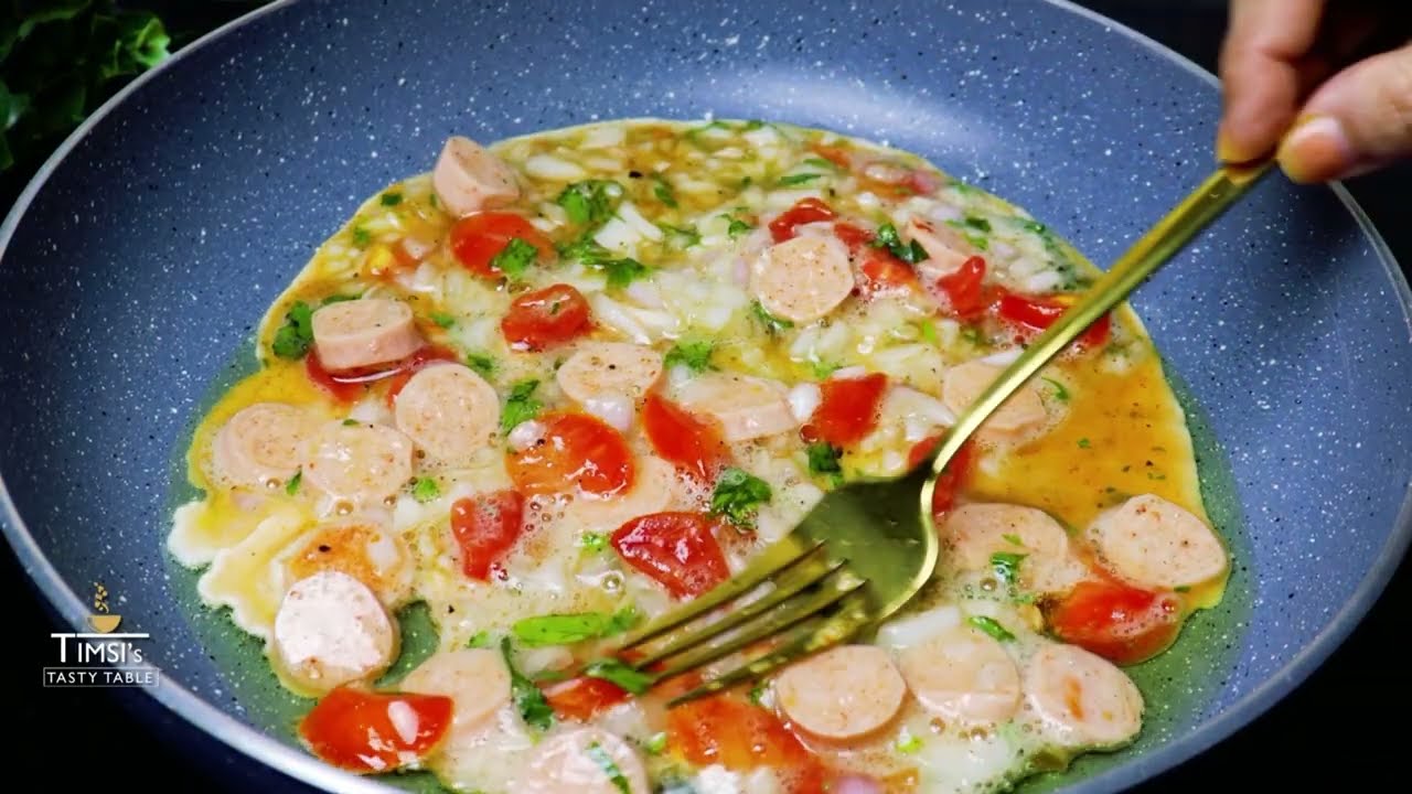 You'll love this Delicious Egg Breakfast Recipe with Bread | Easy Morning Ideas
