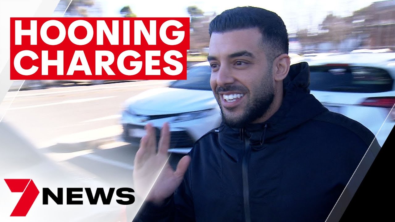 Mega millionaire Adrian Portelli faces court on hooning charges | 7NEWS