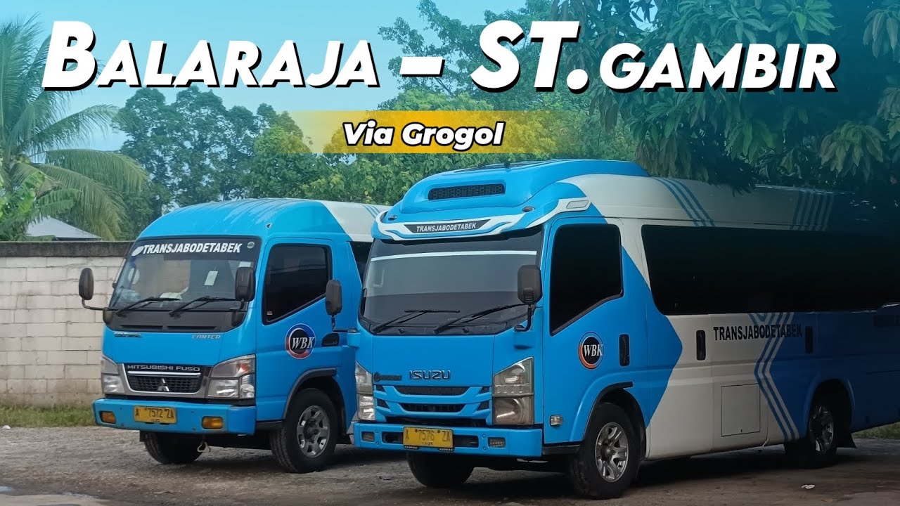 MURAH CEPAT DAN NYAMAN NAIK ANGKUTAN UMUM DARI BALARAJA KE STASIUN GAMBIR ‼️