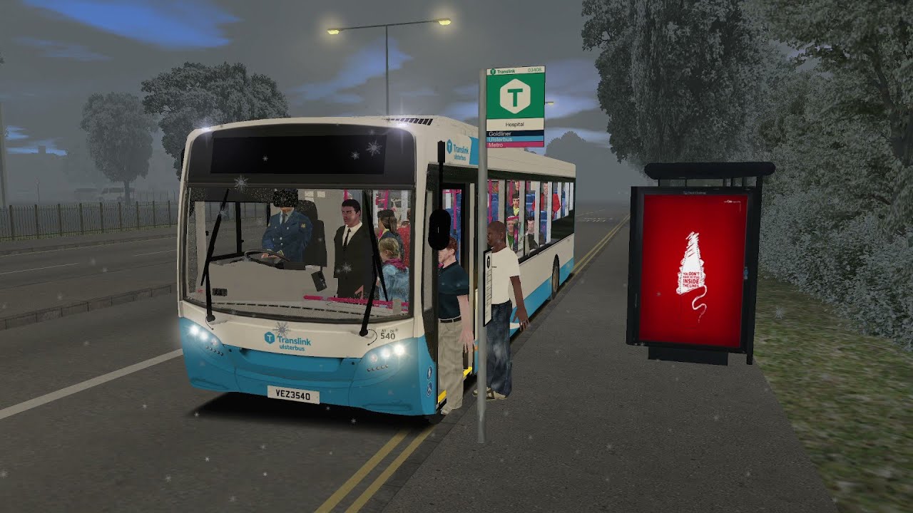OMSI 2 | Ulsterbus Volvo B7RLE ADL Enviro 300 540 | 220 to Crumlin
