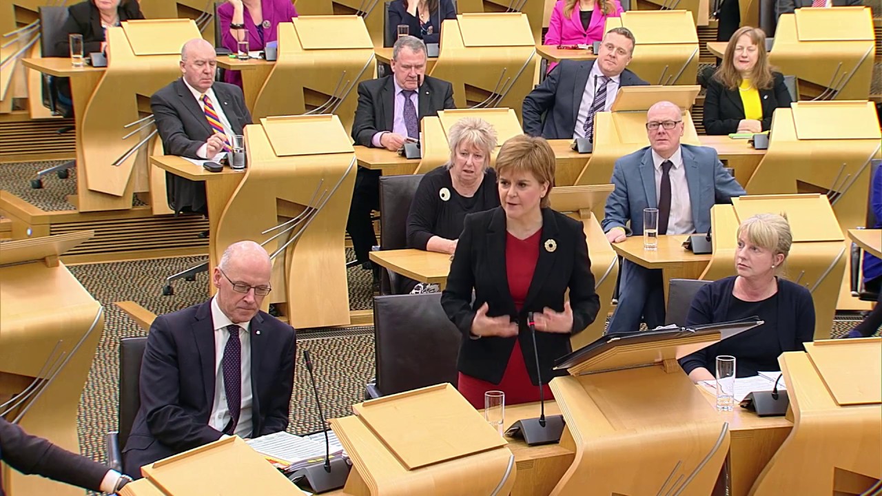 First Minister's Questions - 11 January 2018