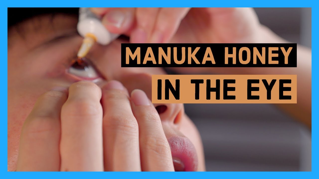 I put honey in my eyes to prove it's safe | Optimel eye gel